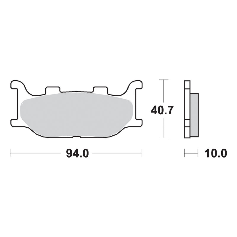 SF Supersport Sinter Front Disc Pads -