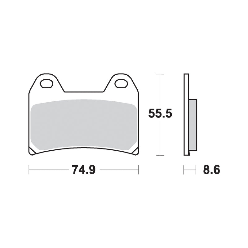 SF Supersport Sinter Front Disc Pads -