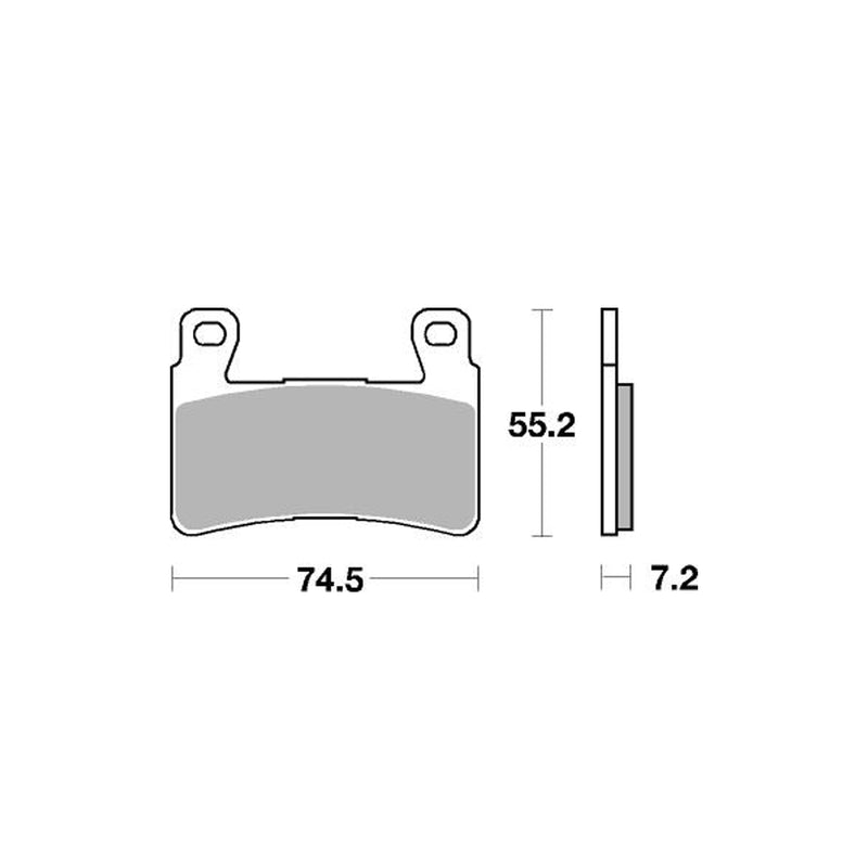 SF Supersport Sinter Front Disc Pads -
