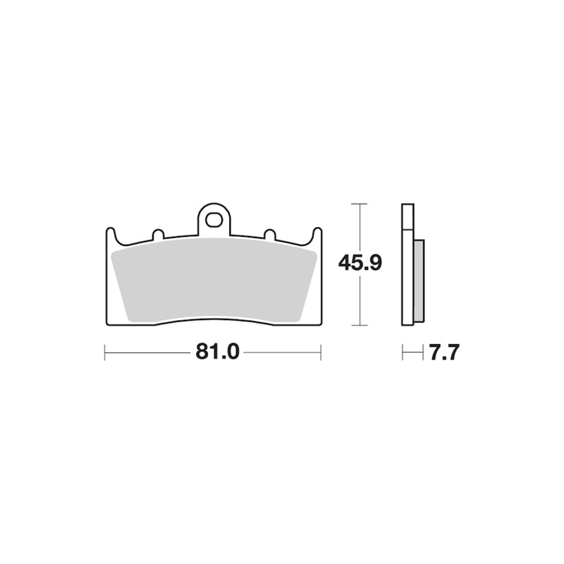 SF Supersport Sinter Front Disc Pads -
