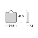 SF Supersport Sinter Front Disc Pads -