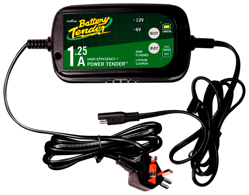Power Tender Dual Selectable 1.25A Battery Charger