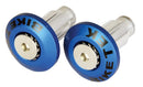 Flush Fit Bar Ends Blue