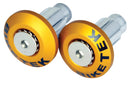 Flush Fit Bar Ends Gold