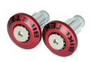 Flush Fit Bar Ends Red