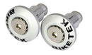 Flush Fit Bar Ends Silver