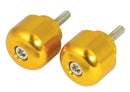Alloy Honda Bar End Weights Gold