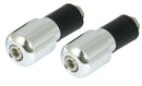 Slim Bar End Weights Chrome