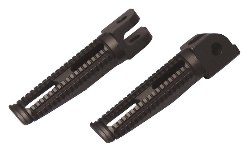Billet Aluminium Race Pegs For Kawasaki Rider Black
