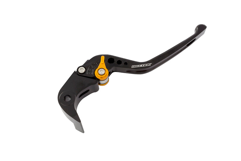 Adjustable CNC Brake Lever Short Black / Gold Adjuster -