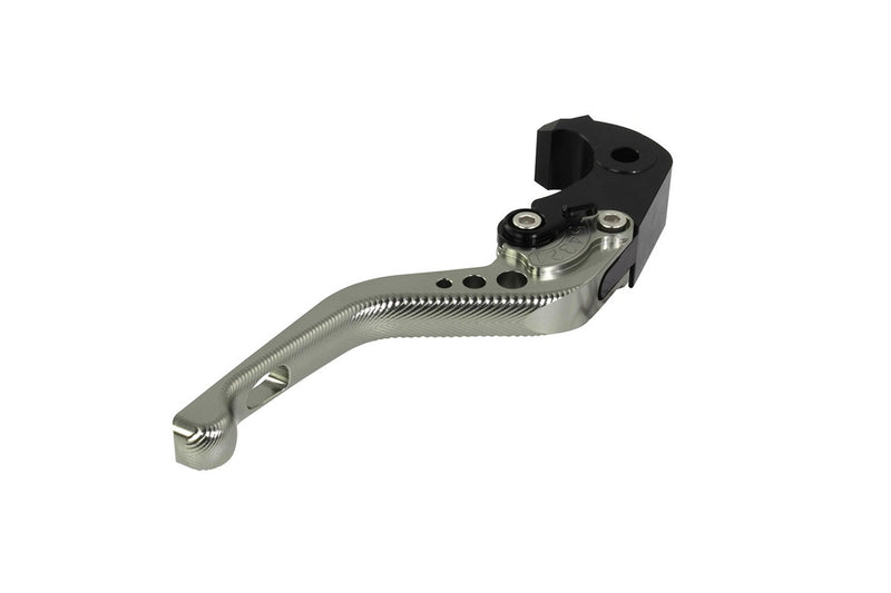 Adjustable CNC Brake Lever Short Titanium / Black Adjuster -