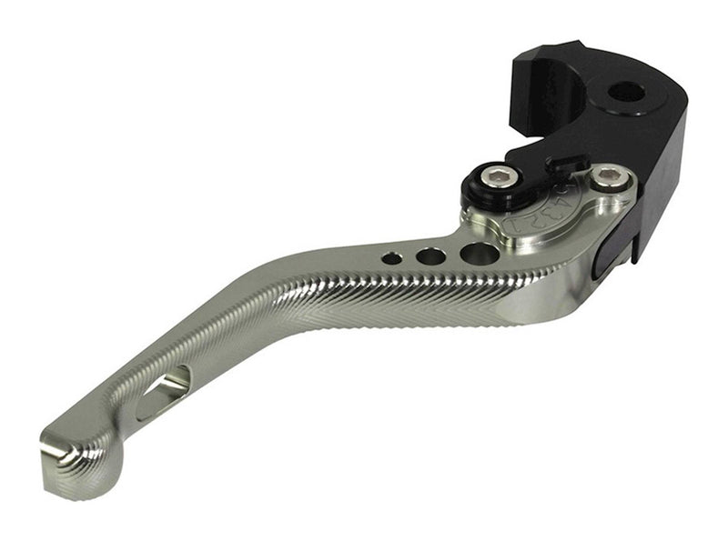 Adjustable CNC Brake Lever Short Titanium / Black Adjuster -