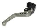 Adjustable CNC Brake Lever Short Titanium / Black Adjuster -