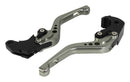 Adjustable CNC Clutch Lever Short Titanium / Black Adjuster -
