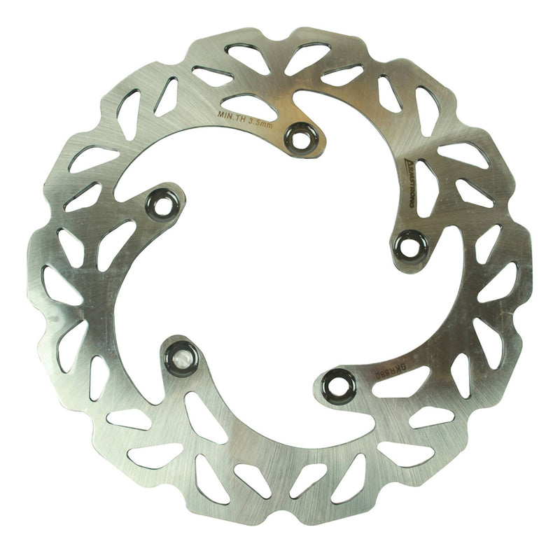 Road Solid Wavy Rear Brake Disc -