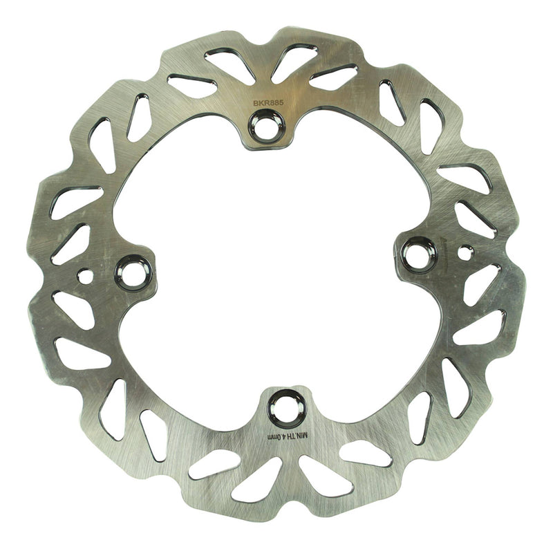 Road Solid Wavy Rear Brake Disc -