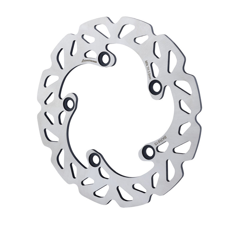 Road Solid Wavy Rear Brake Disc -