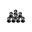 Fairing Bolts Black Screws Nuts And Rubbers