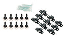 Quick Release Fairing Fasteners Rivet Type Black 14 MM - Pack Of 10