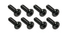 Screen Bolts 8 Pieces Black