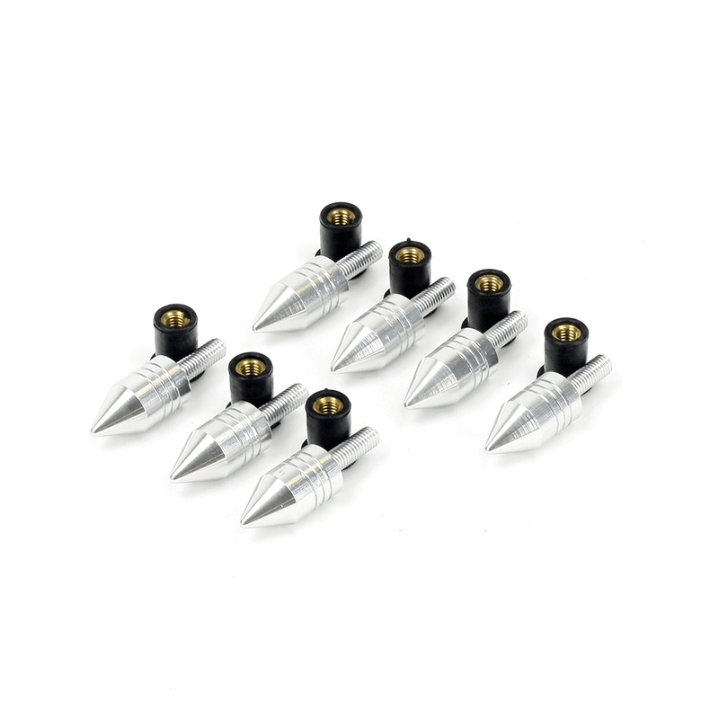 Screen Spike Screw Kit Chrome - 8 Pieces