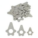 Safety Wire Washer Kit 6 / 8 / 10 MM - 6 Pieces Each Size