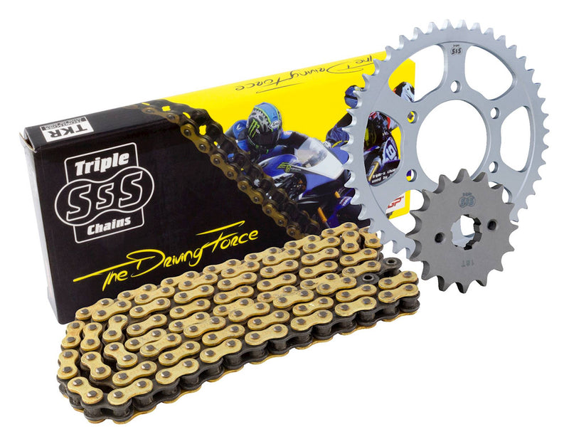 Honda VT750 C / CD / C2 / CD2 Shadow / Deluxe 98-07 Chain & Sprocket Kit Gold
