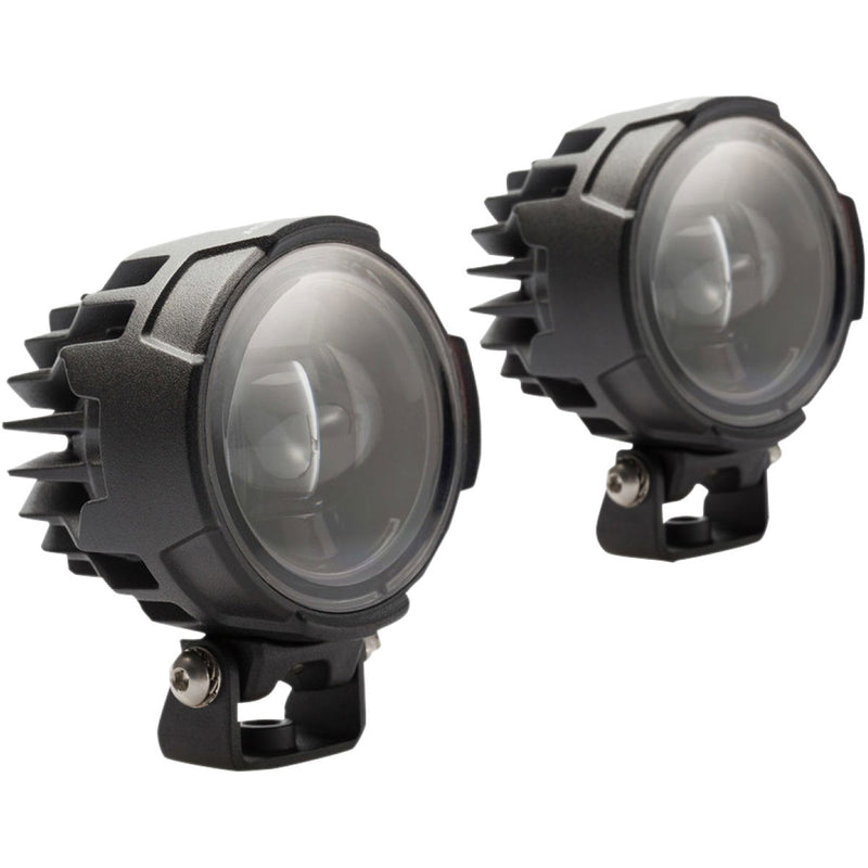 Evolution High Beam LED Fog Light Kit Black With Clear Lens | Vendor No NSW.01.622.61101/B