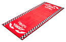 Carl "Foggy" Fogarty Foggy Eyes Garage Mat Red