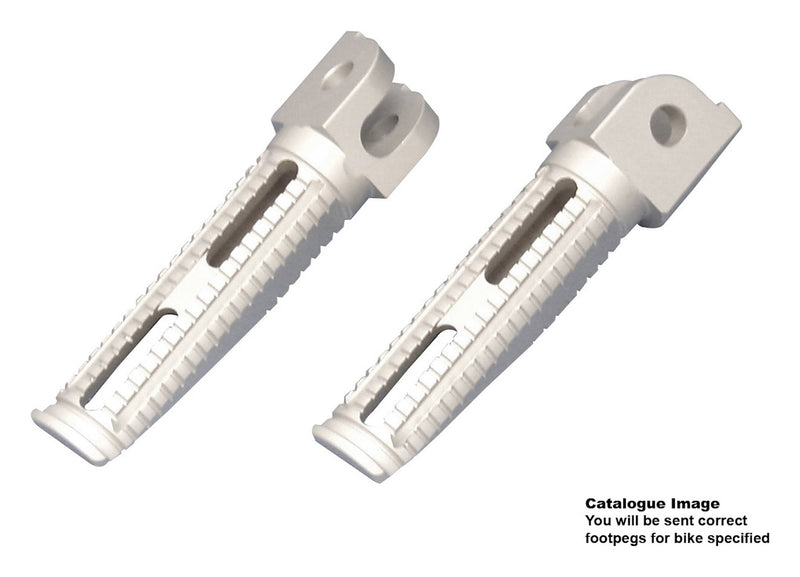 Billet Aluminium Race Pegs For Yamaha Pillion Alloy