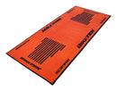 Series 3 Orange Black Garage Mat Orange