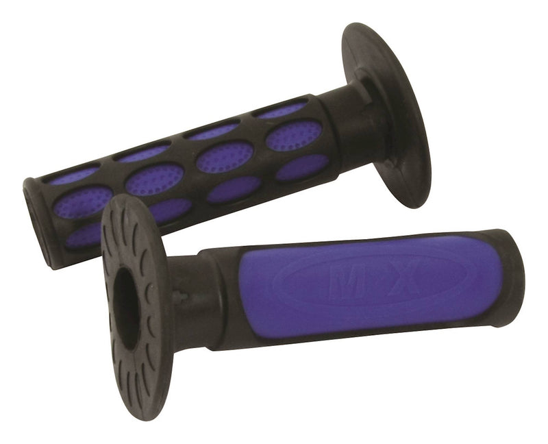 2-Tone MX Grips Blue / Black