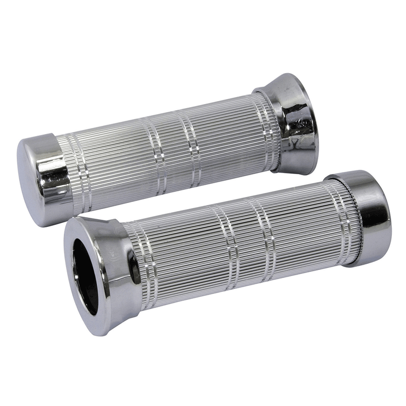 Grips Classic Knurled Chrome