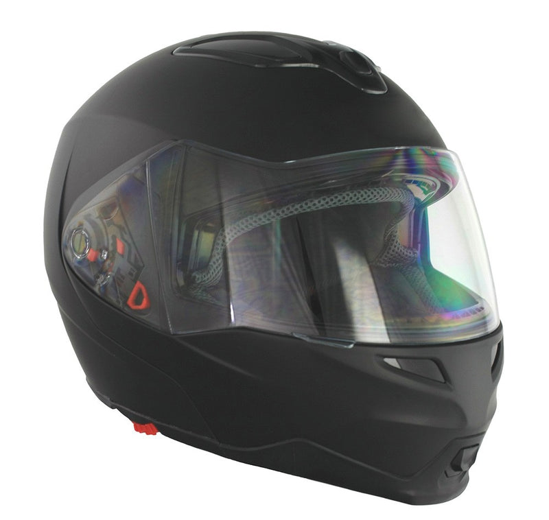 G-339 Flip Up Road Helmet Matt Plain Black