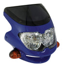 Universal Dash Screen Fairing Headlight Blue
