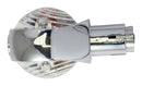 Bullseye Indicators With Chrome Body And Clear Lens