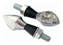 LED Boggle Indicators With Chrome Body And Clear Lens