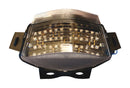 LED Rear Tail Light With Clear Lens And Integral Indicators For Kawasaki ER-6N/F '05-