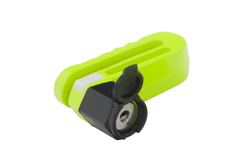 Heavy Duty Disc Lock With Steel Pin Yellow