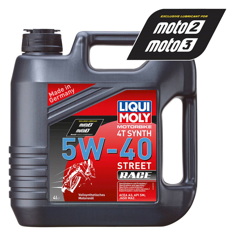 4 Stroke Fully Synthetic Street Race 5W-40 Oil