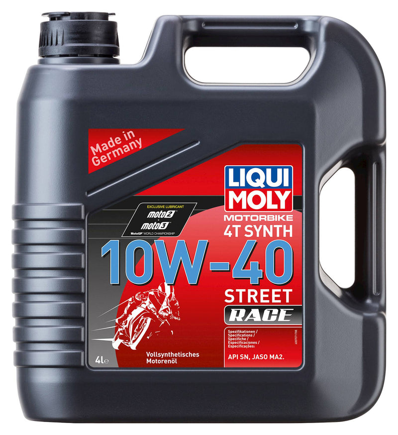 4 Stroke Fully Synthetic Street Race 10W-40 Oil