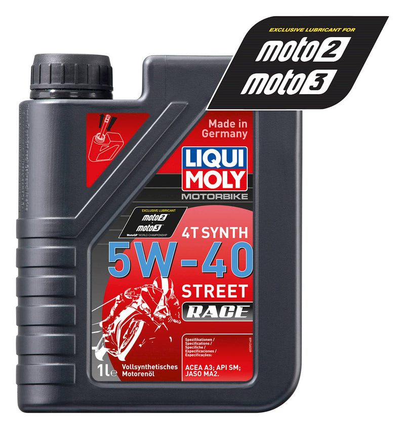 4 Stroke Fully Synthetic Street Race 5W-40 Oil