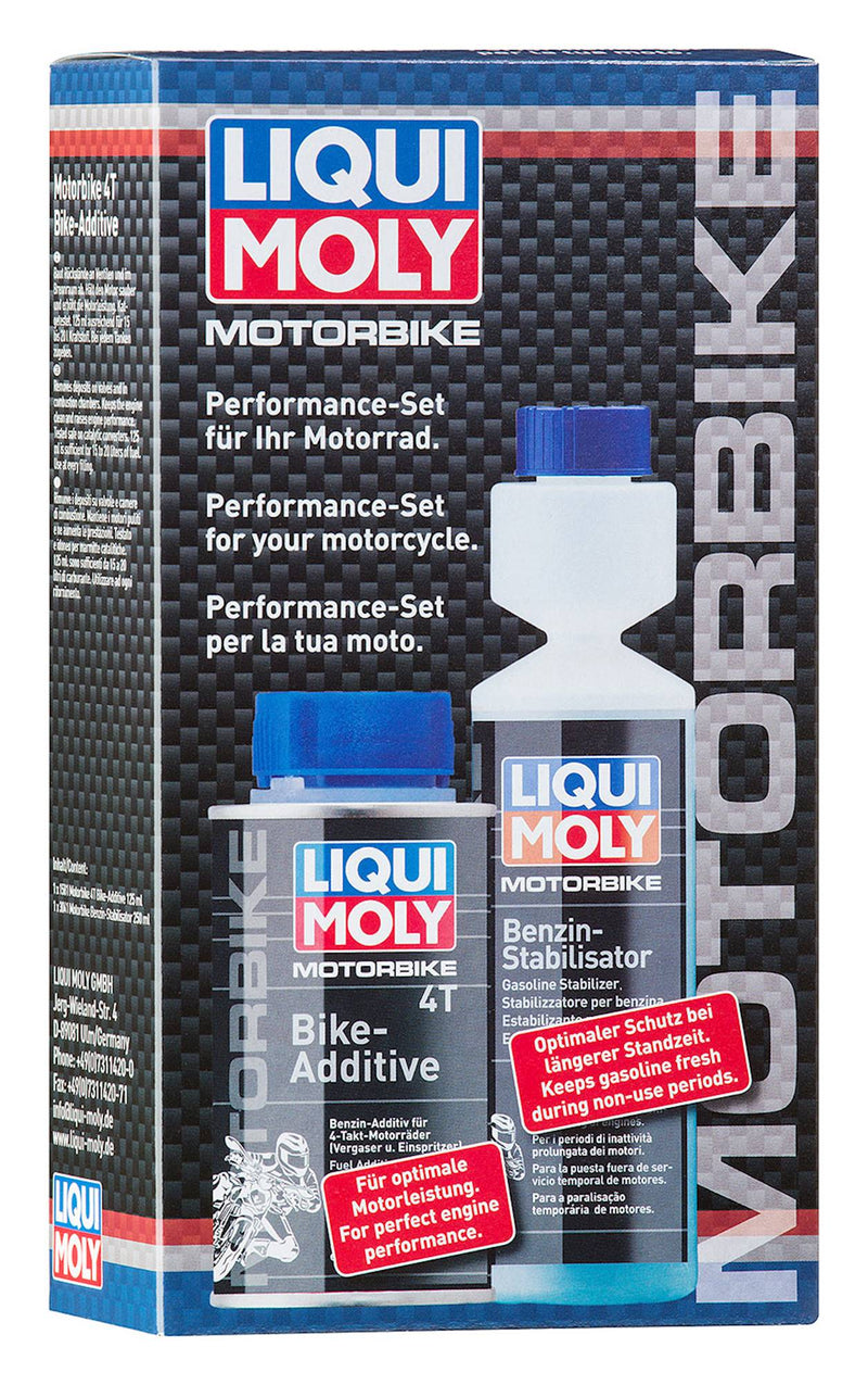 Liqui Moly Performance Set 4T Additive + Gas Stabilizer