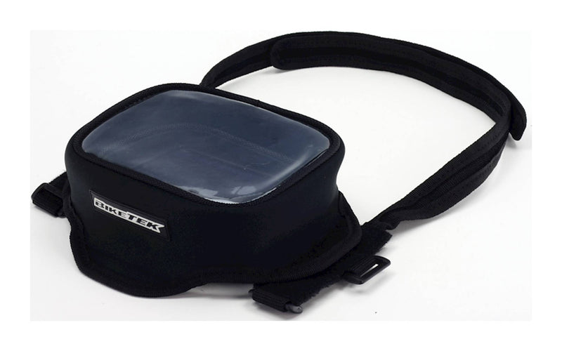 Satellite Navigation Device Mounted Pouch Black For Handlebar / Yoke