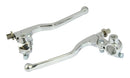 Lever Assembly Universal Long Chrome With Mirror Boss - Pair