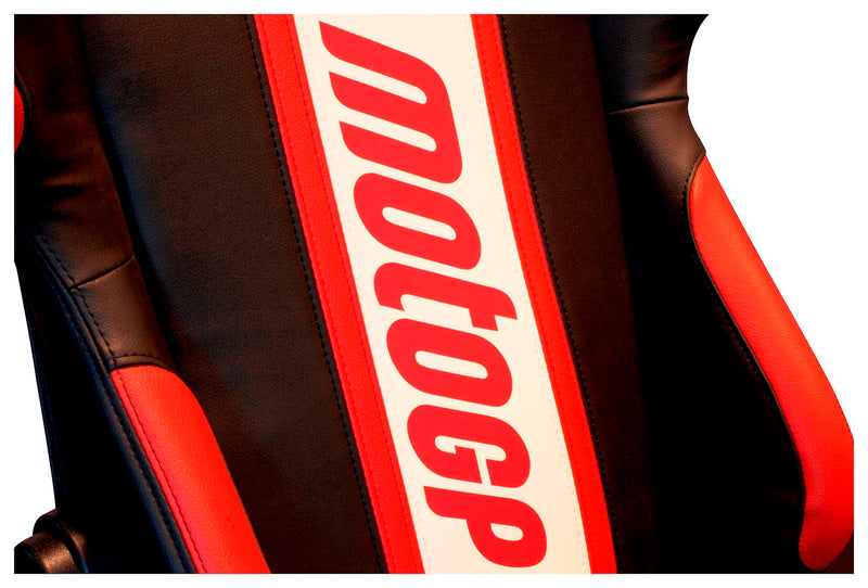 Team Chair With Armrests Red / White / Black