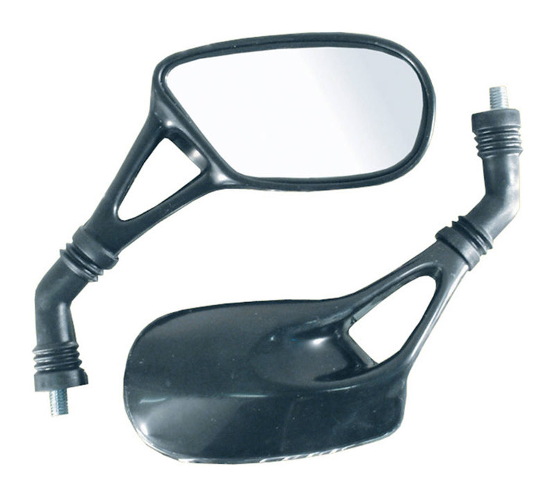 Aero Universal Black Mirrors With 8 MM Thread