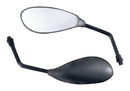 Universal Handlebar Fit F3 Mirrors With 10 MM Thread Black