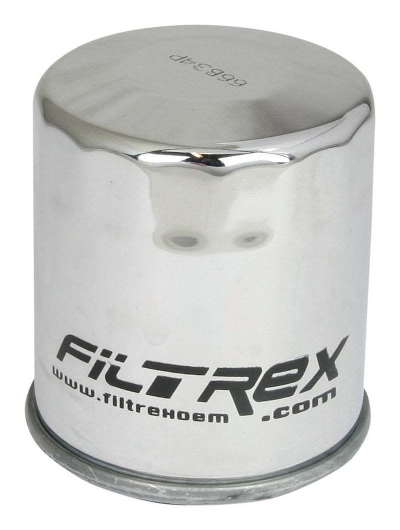 Chrome Canister Oil Filter -