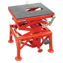 Hydraulic Scissor Lift Red